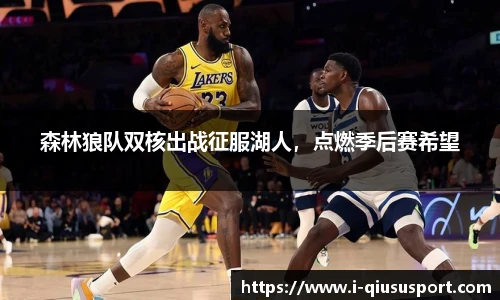 森林狼队双核出战征服湖人，点燃季后赛希望